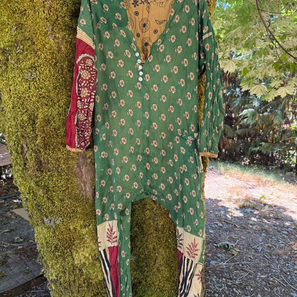 Kantha Bae Long Sleeve Cotton Romper - Picture 8 of 14